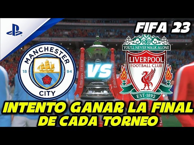 MANCHESTER CITY VS LIVERPOOL - FINAL - GAMEPLAY - PS5 - FIFA 23