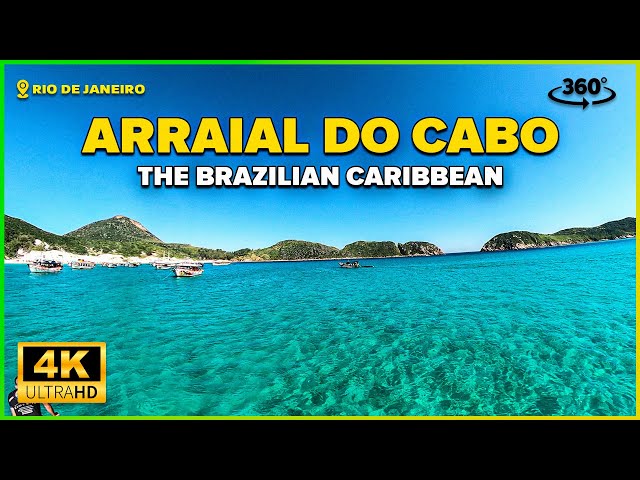 Arraial do Cabo in VR 360° - The Brazilian Caribbean