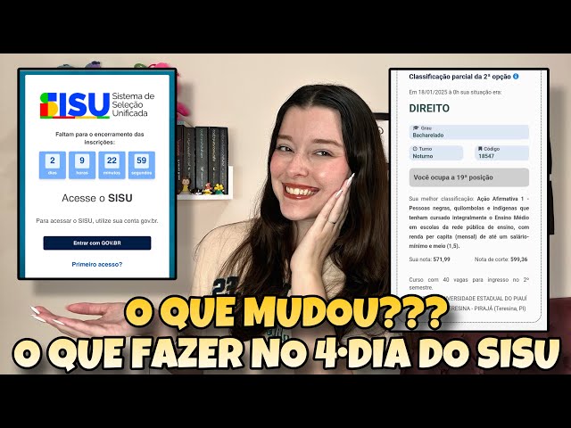 TUDO QUE MUDOU NESSE SISU | Estratégia Para o 4•Dia do Sisu 2025!!!