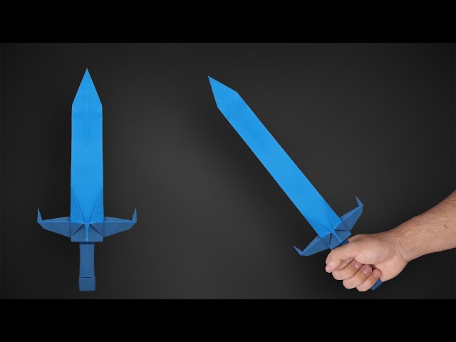 Origami: Epic Sword | How to Fold an Amazing Origami Sword!