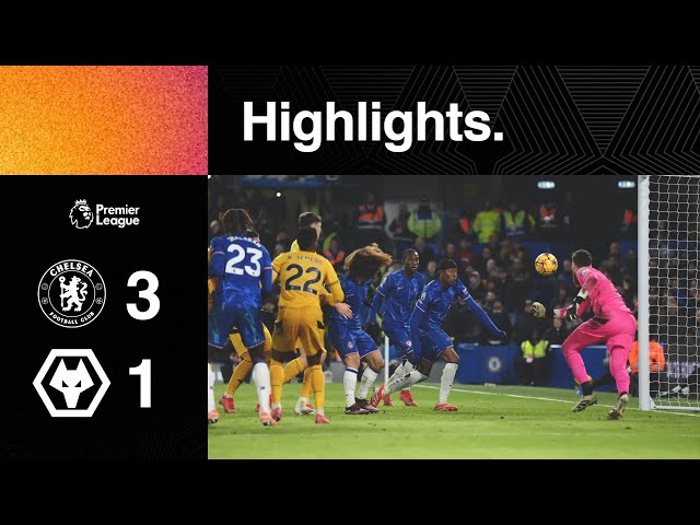 Monday night defeat | Chelsea 3-1 Wolves | Highlights