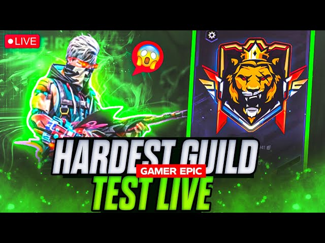 EPICPLAYZ IS LIVE 🥵AFTER LONG TIME ⏰ LIVE GUILD TEST 👻 ON LIVE STREAM