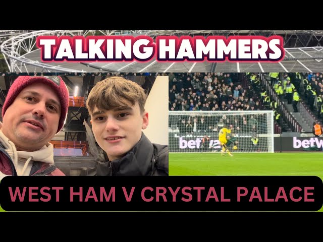 West Ham v Palace Match Day Vlog