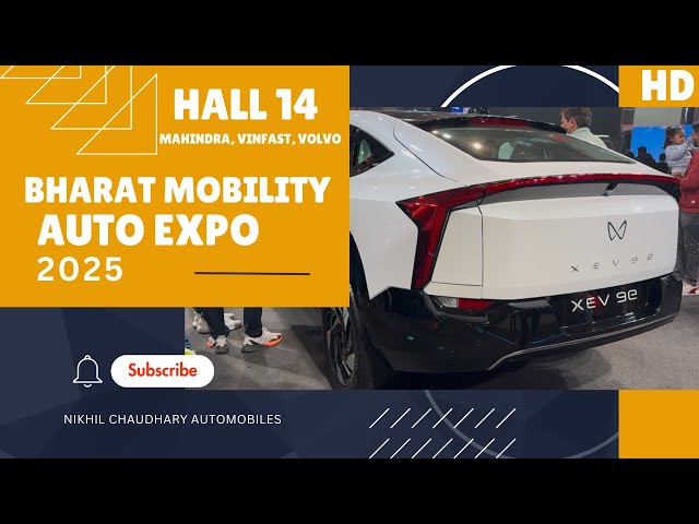 MAHINDRA and VOLVO Take Center Stage at Bharat Mobility Auto Expo 2025!