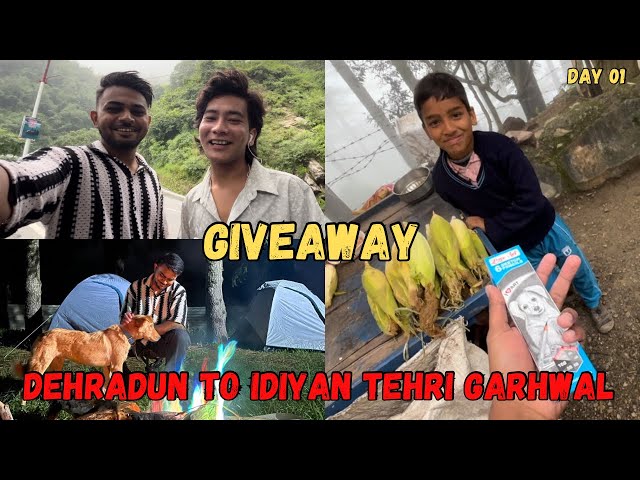 Giveaway Art Supplies | Dehradun to Tehri | Ye Kon Mil Gaya Aaj hame 😨