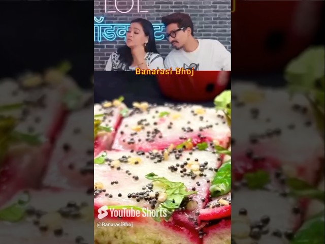 Bharti Singh’s Favourite White Dhokla Recipe. #gujratidhoklarecipe #sandwichdhokla #shorts