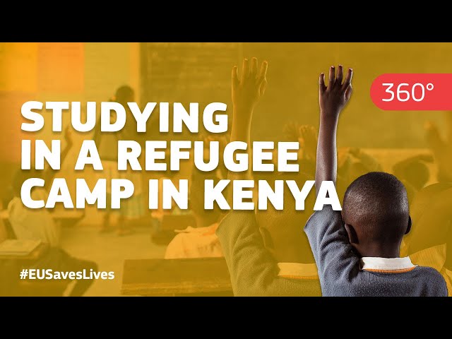 Education for refugee children in Kenya (360 video)