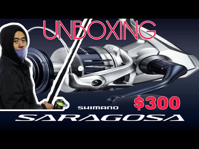 UNBOXING AND HOW TO SET UP A FISHING REEL( 2020 SHIMANO SARAGOSA 14000XG