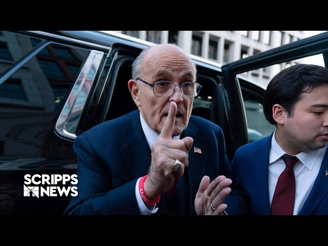 Rudy Giuliani disbarred in NY for false claims about Trump's 2020 election loss