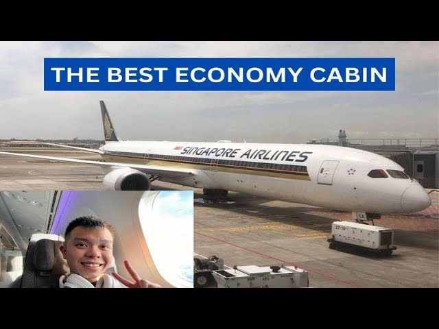 Singapore Airlines Boeing 787-10 / Economy Class / Singapore to Ho Chi Minh City - Amazing flight!