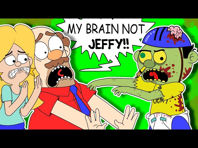 SML jeffy zombie attacks mario