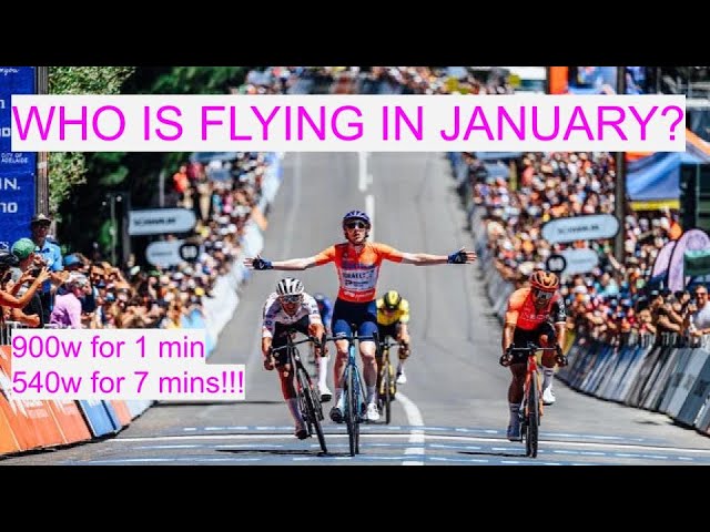 Can you Predict RACE WINNERS FROM STRAVA // Tour Down Under 2025