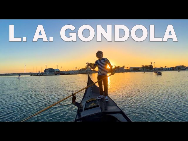 Venice in Long Beach, California: GONDOLA Getaway - great photo spot!