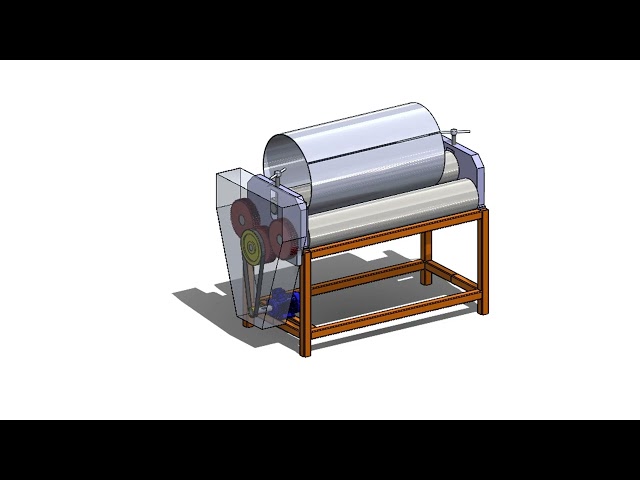 Sheet Metal Bending machine simulation in solidworks-Mechanical engineering projects