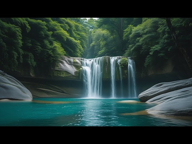 Water Falls Relaxing Music with Water Music, Nature Sounds | MPP Relaxation