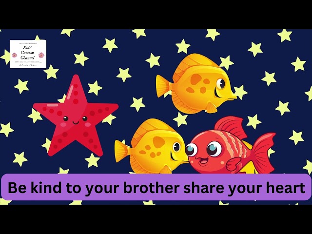 Be kind to your brother share your heart Nursery Rhyme #TrendCreatingVideosofJesusKingProductions