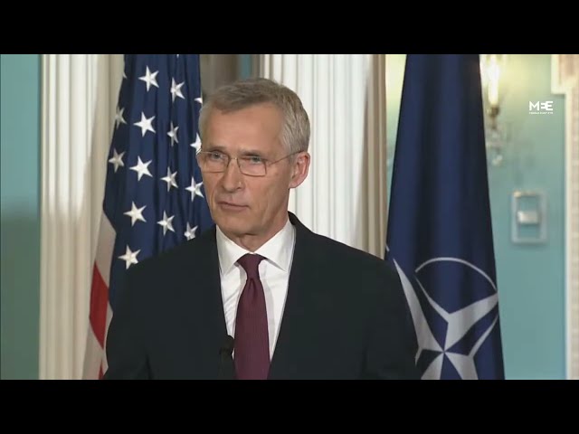 LIVE: US Secretary Blinken and NATO Secretary General Stoltenberg press conference