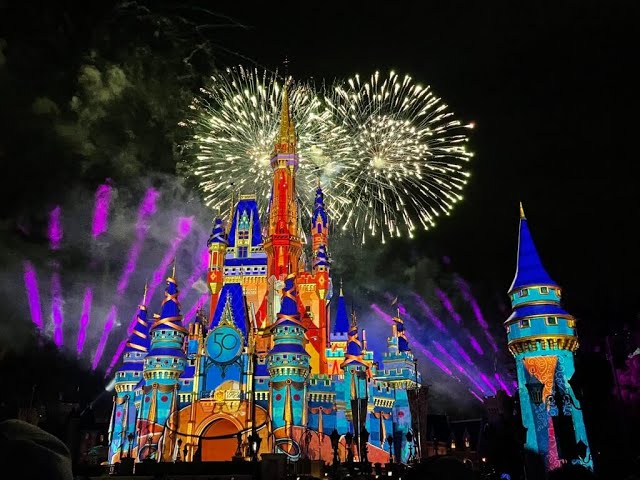 Disney World Magic Kingdom Fireworks & Tinker Bell 2021