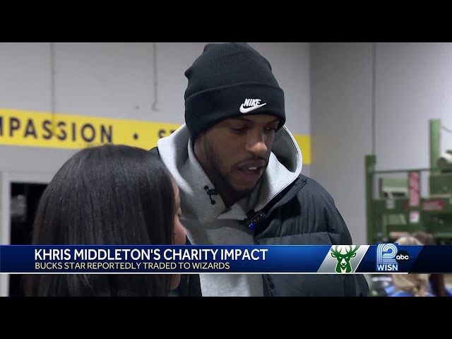 Khris Middleton charity impact