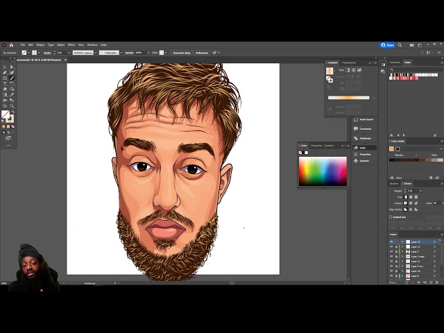 Adobe Illustrator Cartoon for Beginners | JAKE PAUL