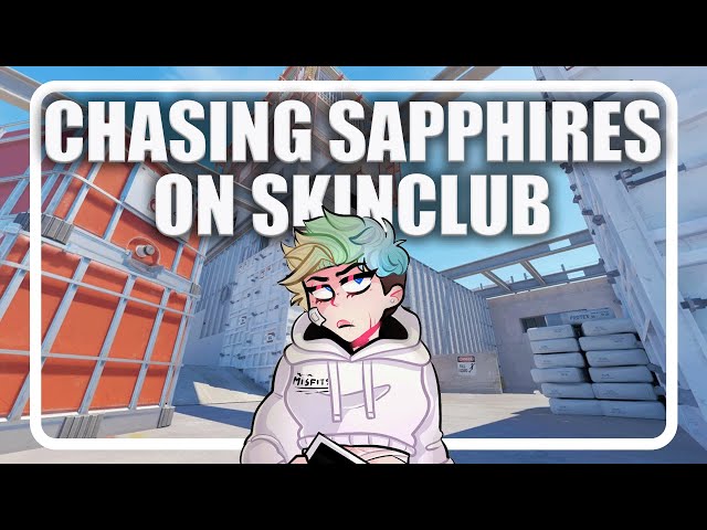 Chasing A Sapphire Knife on Skin.Club