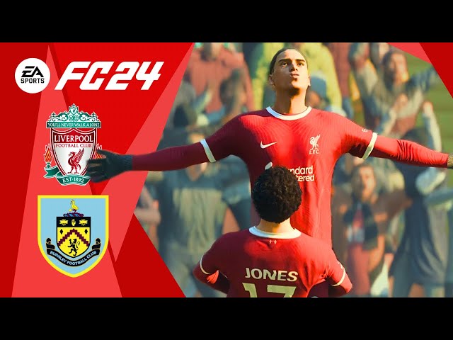 PS5 FC 24 Liverpool vs Burnley | Premier League