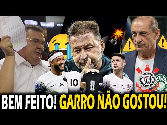 TROCA de GARRO e MEMPHIS no TIMÃO! "GARRO NÃO GOSTOU!" RAMON PRONTO pro CLÁSSICO E+