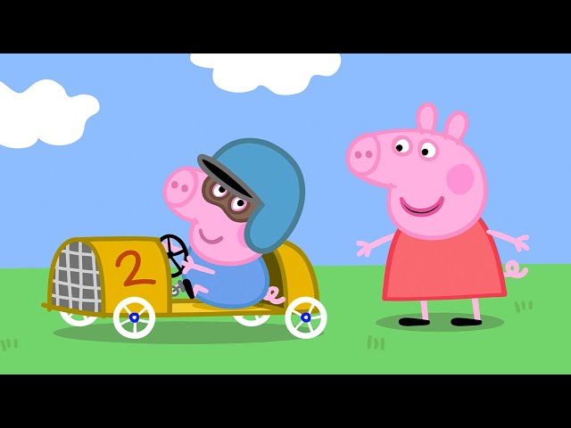 George's Racing Car 🏎 | Peppa Pig Official Full Episodes