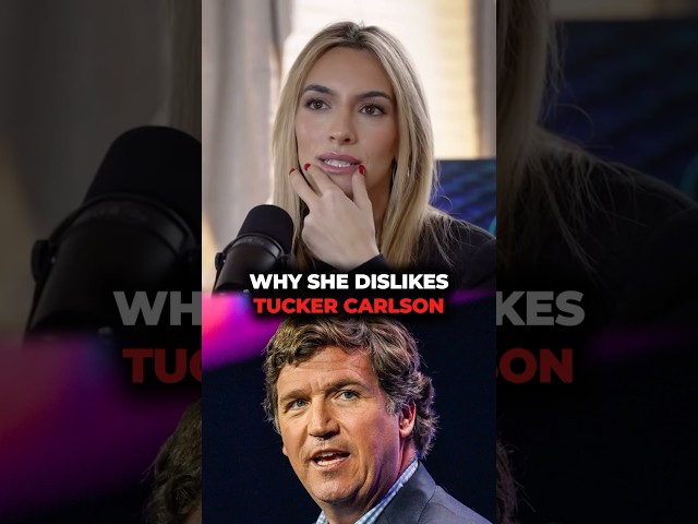 Why She HATES Tucker Carlson