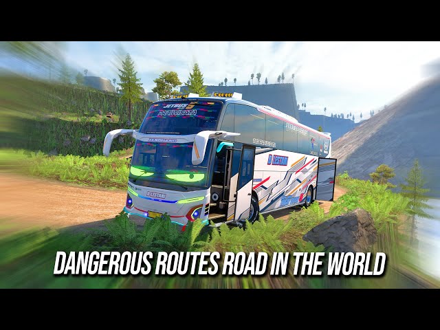 🔴 High skill Bus Driving on dangerous roads | Euro Truck Simulator 2 | eps 42 #simid #ets2  ETS2