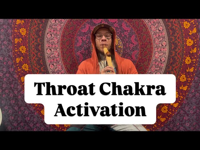 Throat Chakra Clearing Sound Healing with G 432 Hz Flute – Release Negative Energy & Open Your Voice