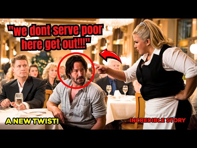 Waiter insulted Keanu Reeves in a luxury restaurant, Not Knowing He Owns It! Incredible Story Part 2