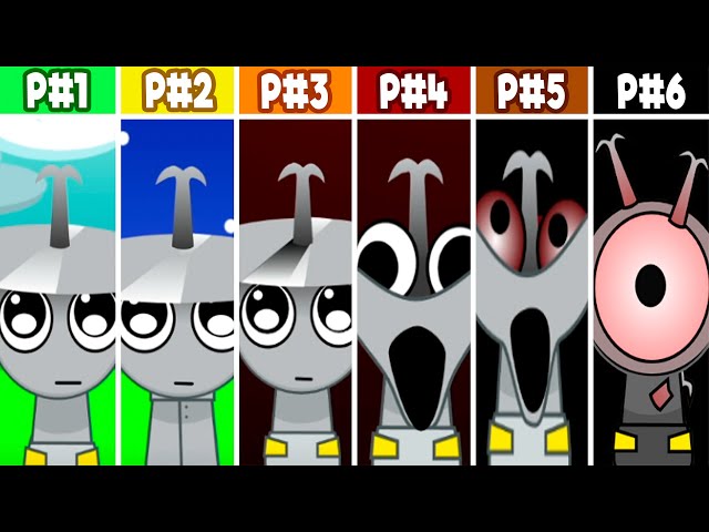 All Babies Phases in Sprunki! Phase 1 VS Phase 2 VS Phase VS  3 Phase 4 VS Phase 5 VS Phase 6