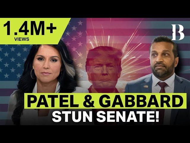 Trump’s Picks Kash Patel & Tulsi Gabbard Stun in Senate Showdown!