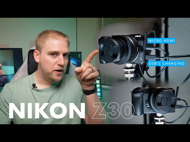 Content Creation Tips: Using a Nikon Z30 in a Studio as a Main Camera