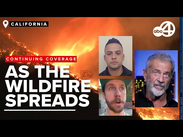 Inmate firefighters, conspiracy theories, and more as the California wildfire continues to spread