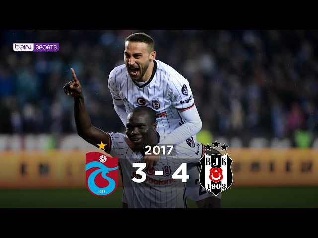 Trabzonspor 3 - 4 Beşiktaş | Maç Özeti | 2016/17