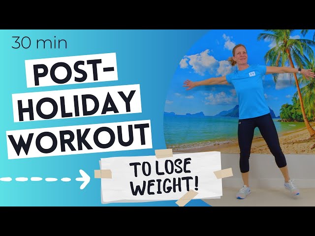 Burn off HOLIDAY WEIGHT with this 30 MINUTE INTERVAL WORKOUT!