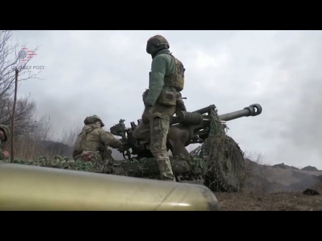 Horrible Backlash! Ukrainian drones drop grenades blows up 720 Russian Soldier in trenches Bakhmut