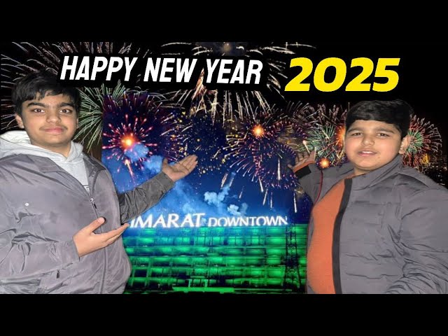 IMARAT DOWNTOWN ISLAMABAD FIREWORKS 🔥|| CELEBRATING NEW YEAR 2025😍||