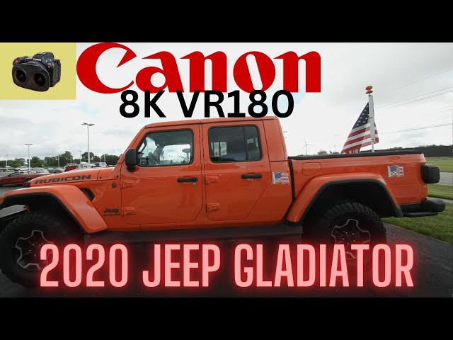 2020 Jeep Gladiator at Reineke Car Show 2023 Canon 8K60 VR180