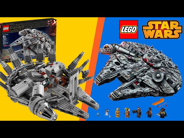 LEGO Star Wars Millennium Falcon - LEGO Speed ​​Build ASMR