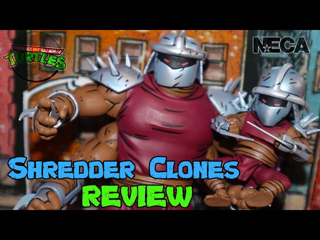 NECA Shredder Clones TMNT Action Figure Review - Haulathon 2023 (Mirage Comics)