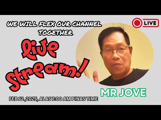 Mr. JOVE is live