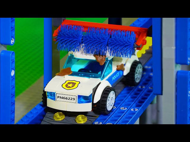 I Build LEGO Automatic Shell Car Wash - Lego Technic Machine