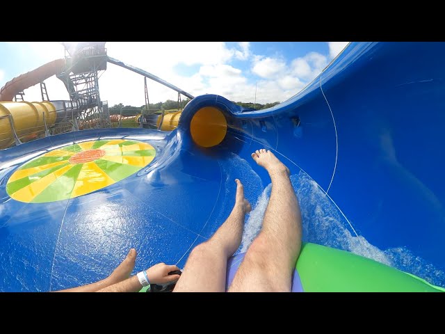 Rapids Racer at Tampa's Adventure Island Water Park in 360°/VR a 4K Experience