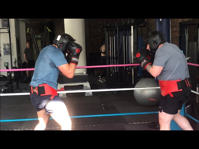 Boxing sparring