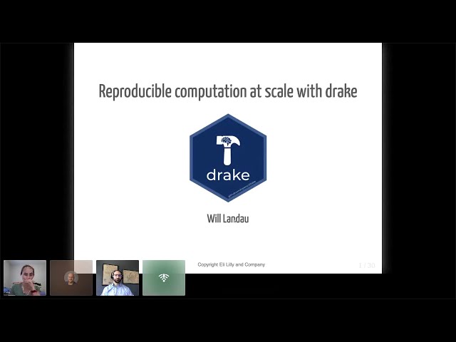 Reproducible computation at scale with {drake} (Will Landau)