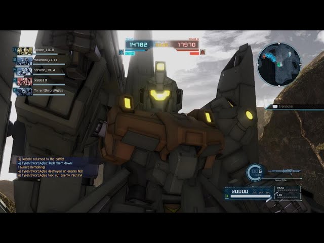 BIG,BULKY, AND PACKS A PUNCH!!ReZEL Type-C [Defenser b-Unit] |MOBILE SUIT GUNDAM BATTLE OPERATION 2