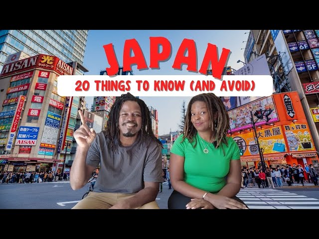 JAPAN TRAVEL TIPS  - 20 Things To Know Before You Go